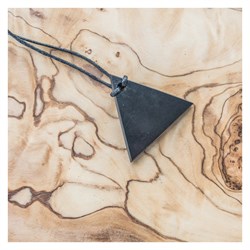 PENDENTE DI SHUNGITE - PROTEZIONE MASCHILE Cristalli e altro