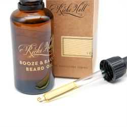 BOOZE & BACCY BEARD OIL BY RICKI HALL Captain Fawcett's