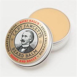 BOOZE & BACCY BEARD BALM BY RICKI HALL Captain Fawcett's