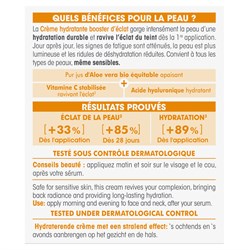 HYDRA ALOE - CREMA IDRATANTE BOOSTER DI LUMINOSITÀ - VIT C So'Bio étic