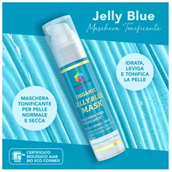 JELLY BLUE - MASCHERA VISO TONIFICANTE Optima Naturals