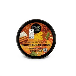 SCRUB CORPO  ZUCCHERO DI CANNA E ZUCCA SPEZIATA  Organic Shop