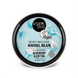 MOUSSE CORPO ANGEL BLUE  MIRTILLO E COTONE  Organic Shop