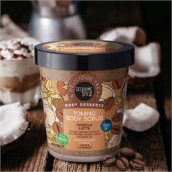BODY DESSERT - SCRUB CORPO TONIFICANTE  VANILLA LATTE  Organic Shop