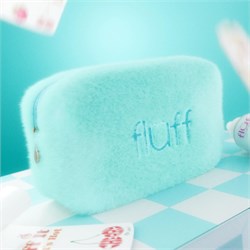 BEAUTY CASE - PICCOLO Azzurro Fluff