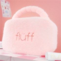 BEAUTY CASE - GRANDE Rosa Fluff