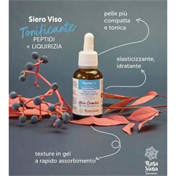 SIERO VISO TONIFICANTE - PEPTIDI + LIQUIRIZIA Rasayana