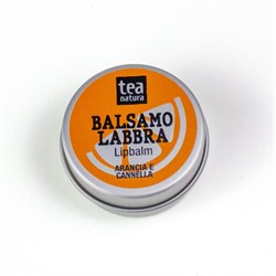 BALSAMO LABBRA ARANCIA E CANNELLA Tea Natura