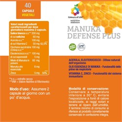 MANUKA DEFENSE PLUS Optima Naturals