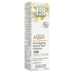 PREZIOSO ARGAN - CONTORNO OCCHI E LABBRA ANTI-AGE So'Bio étic