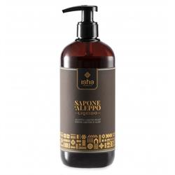 SAPONE DI ALEPPO LIQUIDO 25% 500 ml Isha Cosmetics