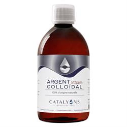 ARGENTO COLLOIDALE  20 ppm  500 ml Catalyons