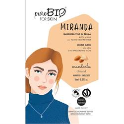  MIRANDA  MASCHERA VISO PELLE GRASSA 1 - Mandorla PuroBio