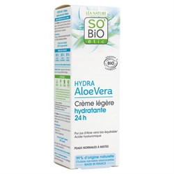 HYDRA ALOE - CREMA LEGGERA 24h So'Bio étic