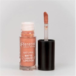MATTE LIQUID LIP STICK - DESERT ROSE Benecos