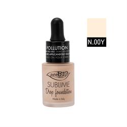 DROP FOUNDATION  SUBLIME  SOTTOTONO GIALLO 00Y PuroBio