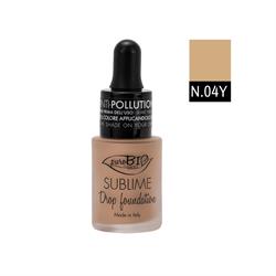 DROP FOUNDATION  SUBLIME  SOTTOTONO GIALLO 04Y PuroBio