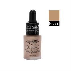 DROP FOUNDATION  SUBLIME  SOTTOTONO GIALLO 05Y PuroBio