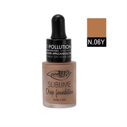 DROP FOUNDATION  SUBLIME  SOTTOTONO GIALLO 06Y PuroBio