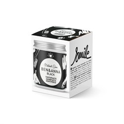 PASTA DENTIFRICIA  BLACK  AL CARBONE ATTIVO Ben & Anna