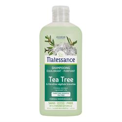 SHAMPOO PURIFICANTE - TEA TREE & CHERATINA 250 ml Natessance