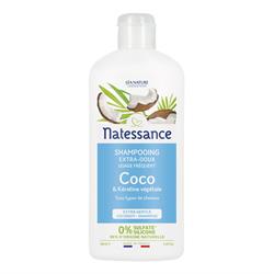 SHAMPOO EXTRA-DELICATO - COCCO & CHERATINA 250 ml Natessance