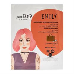  EMILY  MASCHERA VISO IN CELLULOSA PELLE SECCA 2 - Career Girl PuroBio