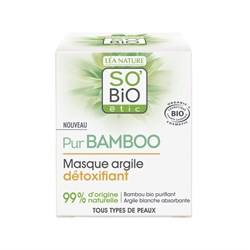 PUR BAMBOO - MASCHERA DETOSSINANTE ALL'ARGILLA So'Bio étic