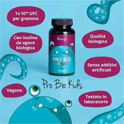 PRO BIO KIDS  PROBIOTICI PER BAMBINI  - INTEGRATORE Vegavero