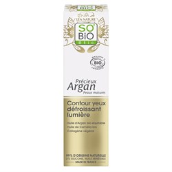PREZIOSO ARGAN - CONTORNO OCCHI LEVIGANTE E ILLUMINANTE So'Bio étic