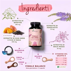 FEMALE HARMONY COMPLEX 50+ - INTEGRATORE Vegavero