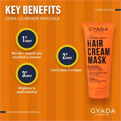 MASCHERA CAPELLI ILLUMINANTE Gyada Cosmetics