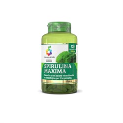 SPIRULINA MAXIMA - INTEGRATORE 120 compresse Optima Naturals