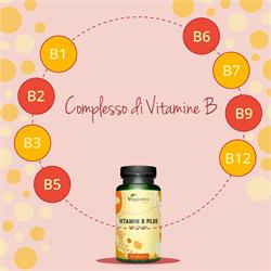 COMPLESSO DI VITAMINE B PLUS - INTEGRATORE Vegavero