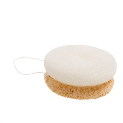 KONJAC SPONGE VISO  NOCE  2in1 Lady Green