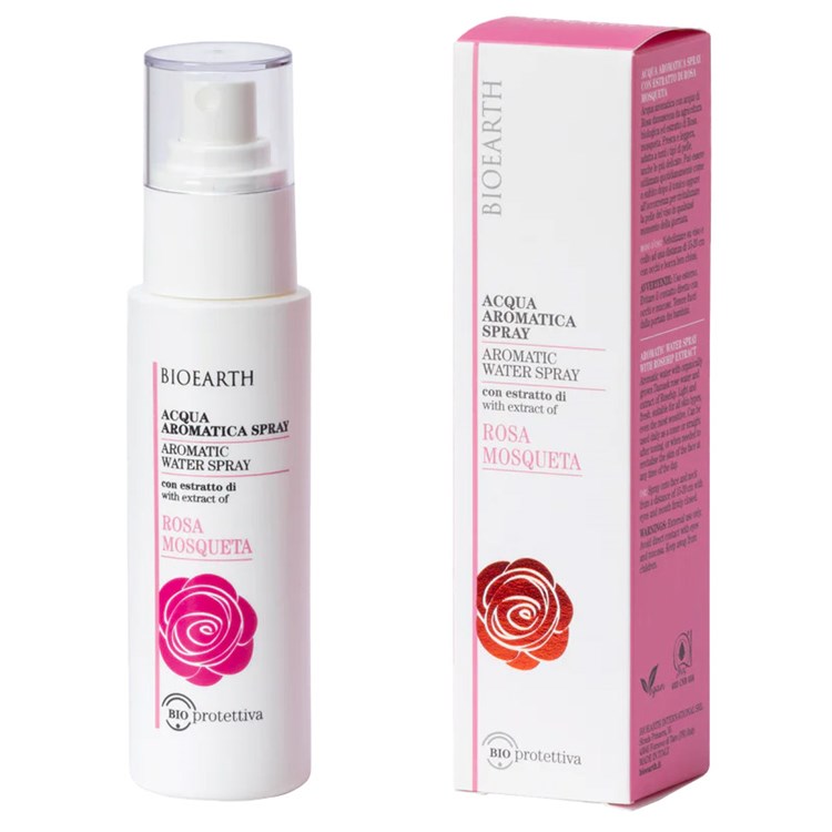 ACQUA AROMATICA SPRAY ROSA MOSQUETA - BIOPROTETTIVA Bioearth Bioearth