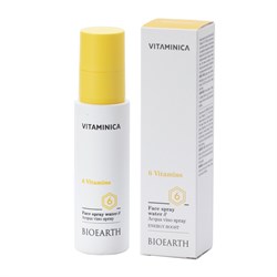 acqua spray viso 6 vitamins vitaminica bioearth