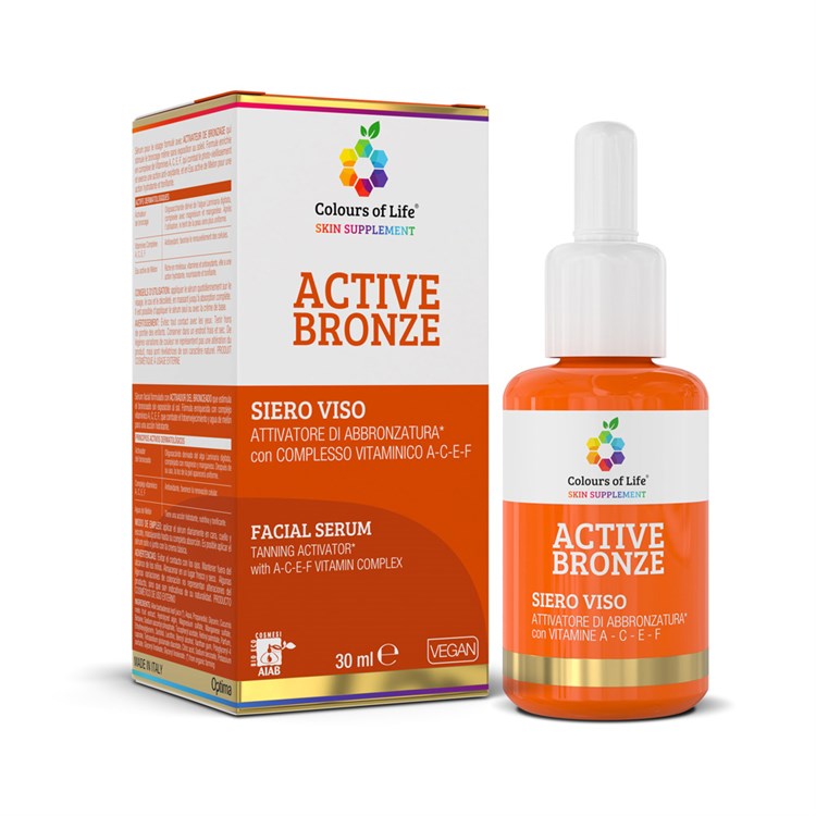 ACTIVE BRONZE - SIERO VISO ATTIVATORE DI ABBRONZATURA Optima Naturals Optima Naturals