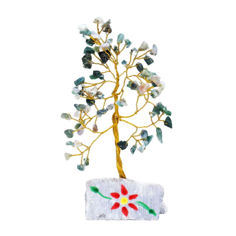 ALBERO DI GEMME - AGATA MUSCHIATA Cristalli e altro Cristalli e altro