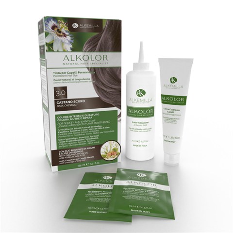 ALKOLOR - TINTA PERMANENTE - 3.0 CASTANO SCURO