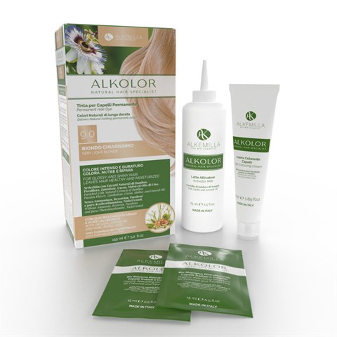 ALKOLOR - TINTA PERMANENTE - 9.0 BIONDO CHIARISSIMO