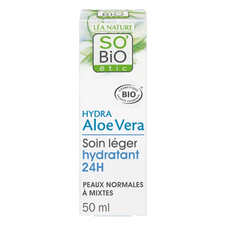 HYDRA ALOE - CREMA LEGGERA 24h So'Bio étic So'Bio étic