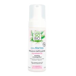 HYDRA ALOE - MOUSSE DETERGENTE  PELLE SENSIBILE E REATTIVA  So'Bio étic