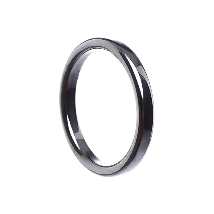ANELLO IN EMATITE MAGNETICA *Non più assortito *Non più assortito