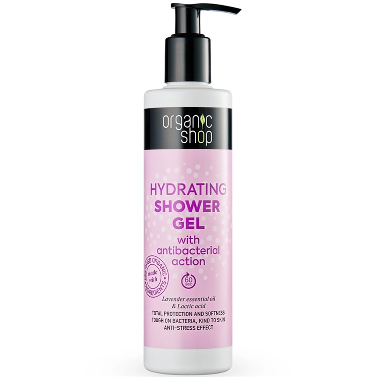 ANTIBACTERIAL ACTION - GEL DOCCIA IDRATANTE Organic Shop Organic Shop