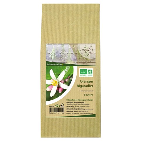 ARANCIO AMARO - BOCCIOLI - PER INFUSI o TISANE