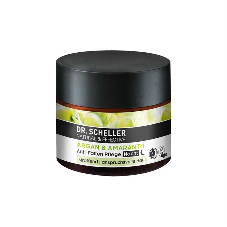 ARGAN & AMARANTO - CREMA NOTTE ANTI-RUGHE Dr. Scheller Dr. Scheller