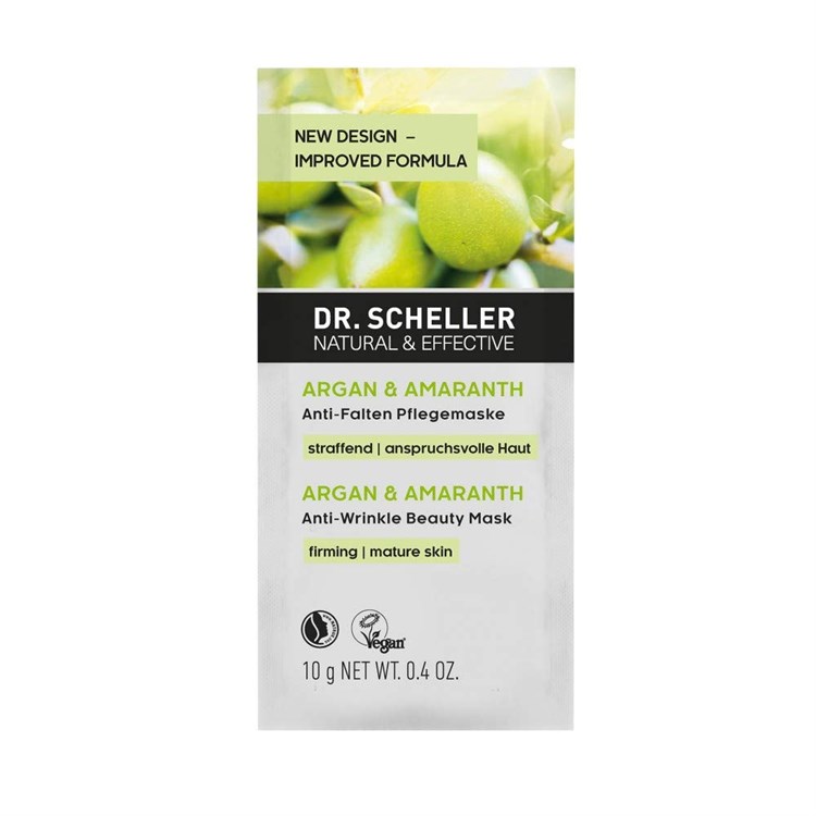 ARGAN & AMARANTO - MASCHERA ANTI-RUGHE Dr. Scheller Dr. Scheller