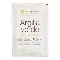 argilla verde micronizzata la saponaria