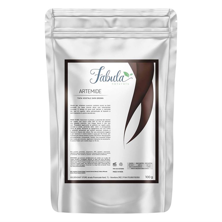 ARTEMIDE - TINTA VEGETALE DARK BROWN Fabula Naturals Fabula Naturals